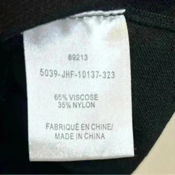 NWT Laura Plus Black Beaded Sweater PTP 23”-24 - Picture 13 of 15